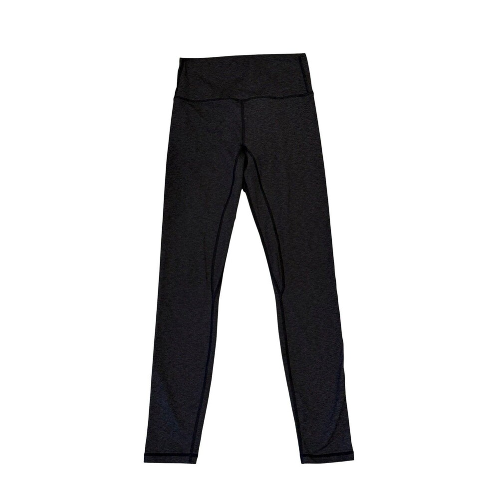 Zyia Legging Womens‎ 4 Dark Gray Midrise Stretch Active Athleisure Shaping